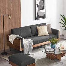 DANIELLA Nordic Modern Sofa American Hardwood Fabric Washable Covers