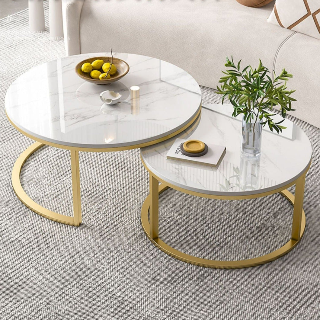 Normandin Frame 2 Piece Nesting Tables