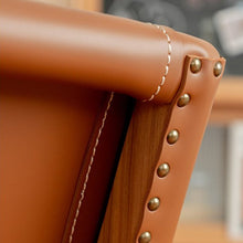 Guertin Faux Leather Single Armchair