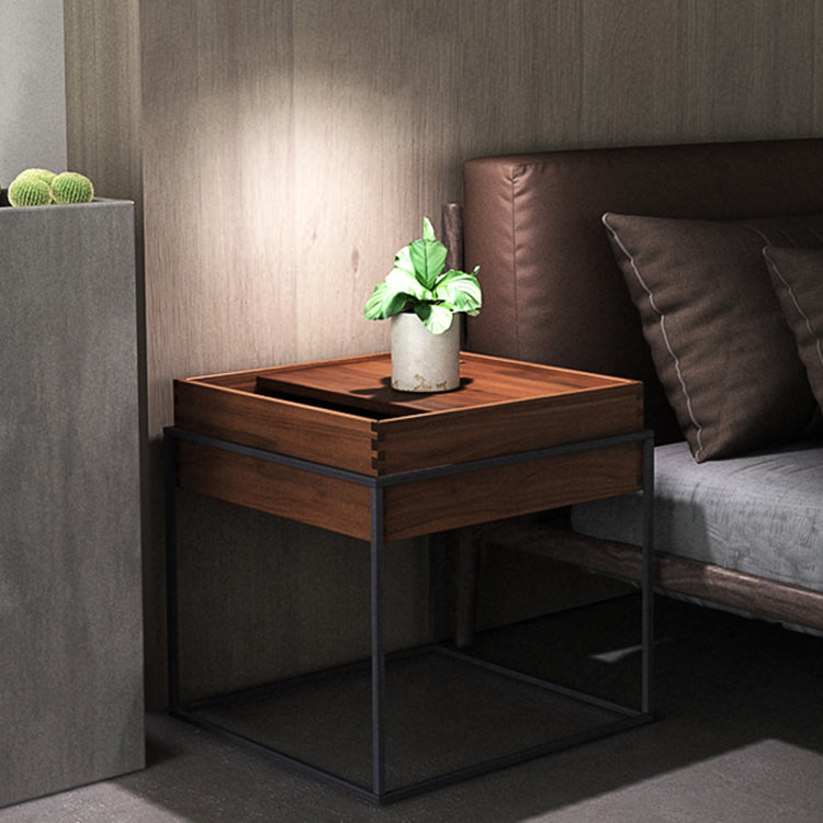 Kabamba Solid Wood End Table