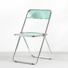 Larkin Acrylic Folding Dining Chair (Set of 2)