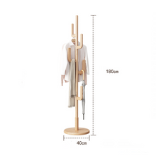 Nala Freestanding Wood Coat Rack