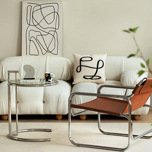 Barwyn Faux Leather Lounge Chair
