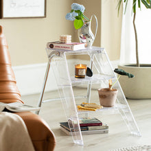 Whobrey Acrylic Ladder Side Table