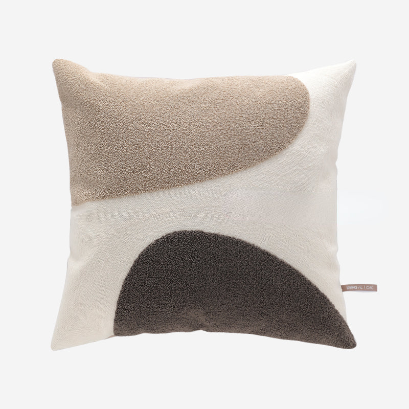 Geometric Patch Modern Pillow Cover & Insert