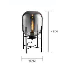 Alden Glass Floor/Table Lamp