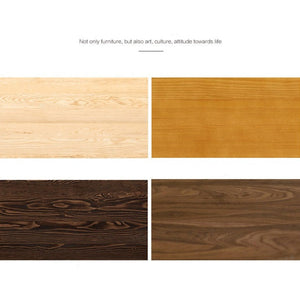 LINDSEY Radisson Scandinavian Nordic Dining Table Solid Wood Slab Live Edge / Straight Edge