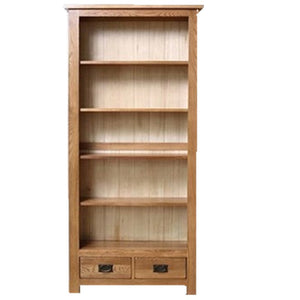MASON European Retro Solid Wood Large Bookcase American Oak