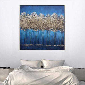 Dancing Forest Oil Painting