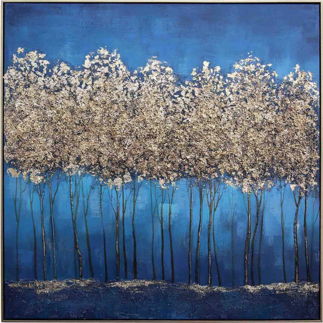 Dancing Forest Oil Painting