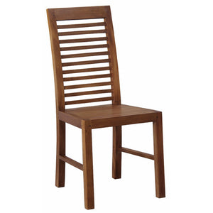 HELENA San Diego-Dining-Chair-and-Cushion-WTC288CH-000-HSR-LP Light Pecan