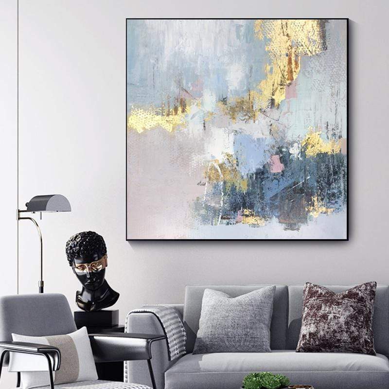 Golden Haze Oil Painting