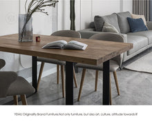 LYLA Solid Wood Dining Table Live Edge Scandinavian