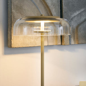Keystone Glass Arched Lamp