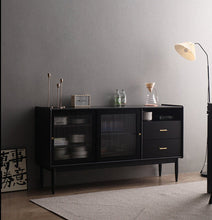 AMALIA Scandinavia Buffet Sideboard Modern Solid Wood sideboard ( 4 Colour )