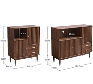 ADELE HYATT Solid Wood Sideboard Buffet Cabinet ( 2 Size 4 Color )