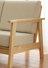 OAKLEY HILTON Modern Japanese Sofa American Hard Wood ( 2 Colour )