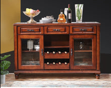 OLIVIA American Style Solid Wood Buffet Sideboard Cabinet