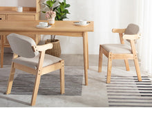 PEYTON CARLTON Chair Solid Wood Nordic