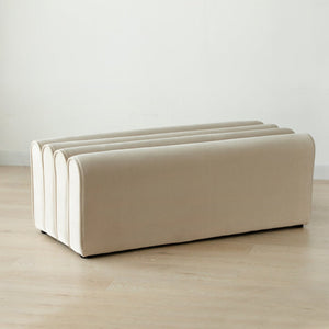 Brod Creative Upholstered Bench & Ottoman