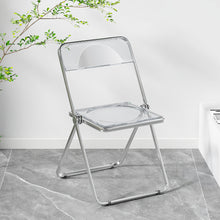 Larkin Acrylic Folding Dining Chair (Set of 2)