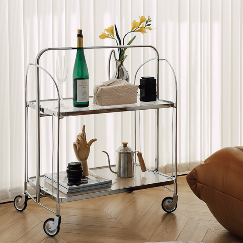 Tabitha Stainless Steel Kitchen Trolley