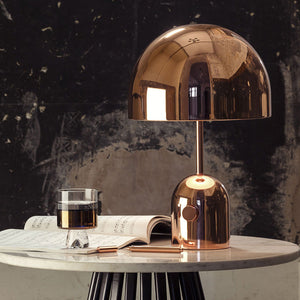 Kronburgh Metal Mushroom Table Lamp