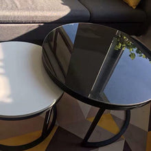 ANNABELLE Monochrome Round Coffee Table
