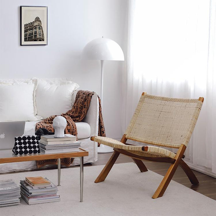 Malcolm Rattan Folding Chair