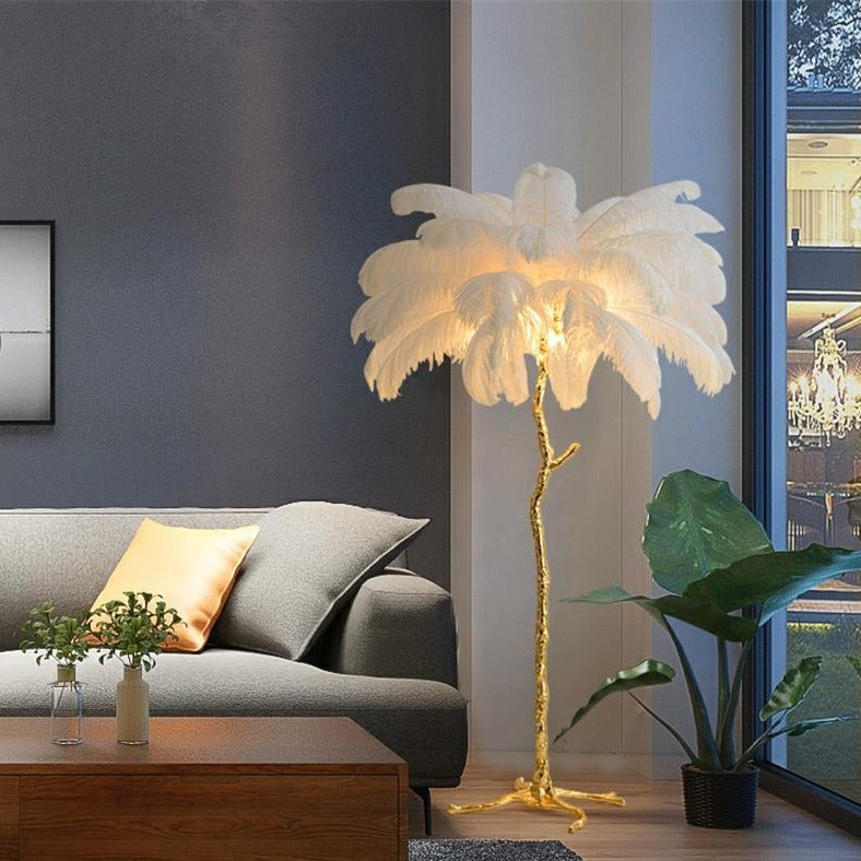 Dealba Golden Tree Floor Lamp