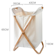 Mcghee Bamboo laundry Basket